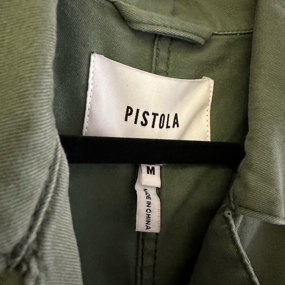 Pistola sz M olive green short jumpsuit - Picture 2 of 8